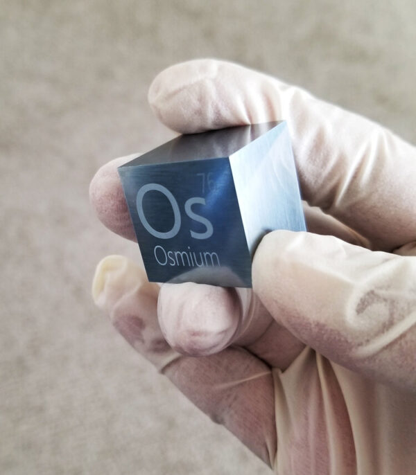 Osmium Metal Cube 99.95%