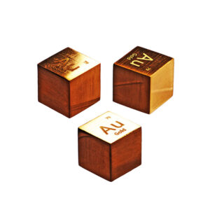 Gold Mirror Cube 99.99%