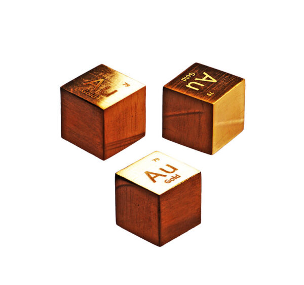 Gold Mirror Cube 99.99%