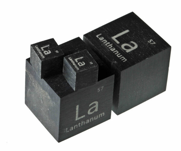 Lanthanum Metal Cube 99.5%