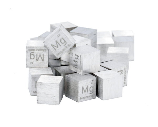 Magnesium Metal Cube 99.95%