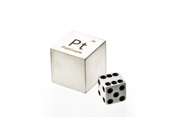 Platinum Mirror Cube 99.95%
