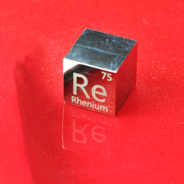 Rhenium Metal Cube 99.95% - Image 2