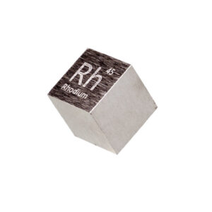 Rhodium Metal Cube 99.95%