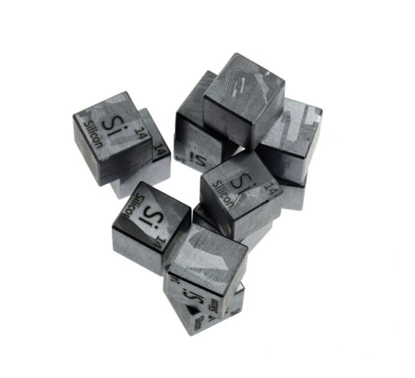 Silicon Metal Cube 99.99% Acid Etched