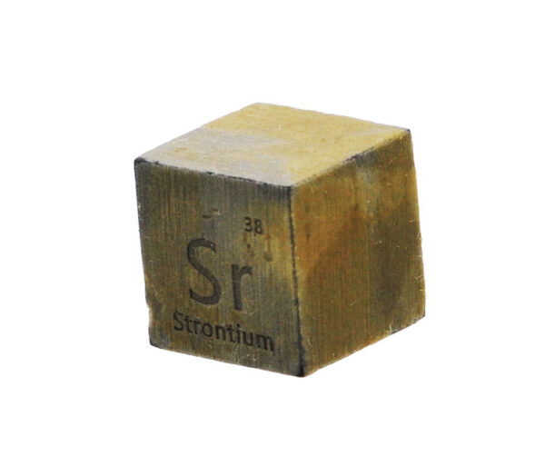 Strontium Metal Cube 99.5%